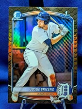 Jose Briceno 2025 Bowman Chrome Reptilian - 1st Bowman Base #BCP-13