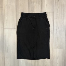 Nike Women's Medium Black Sportswear Tech Fleece Skirt CZ8918 READ