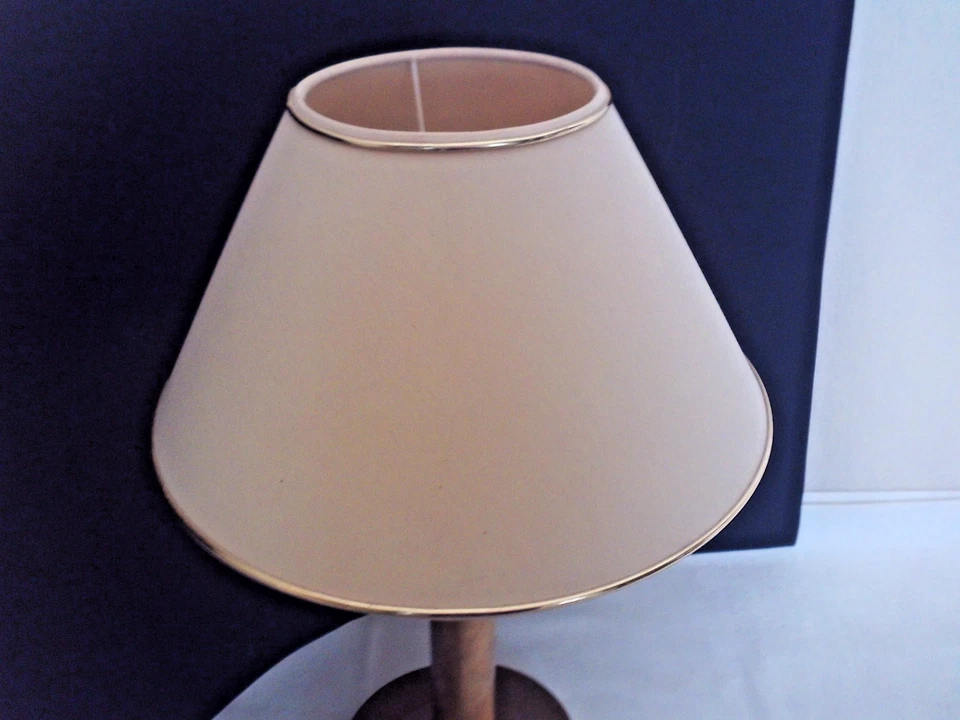 Tischlampe Vintage Tischleuchte Beistell Leuchte Nachttischlampe Retro 2.flammig - Bild 3 von 4