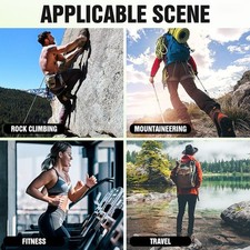 Portable Clip On Carabiner Metal Fob Watch Luminous Dial For Doctor Nurses