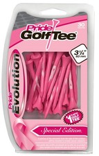 Pride Golf Evolution - Special Edition Breast Cancer 3 1/4" Pink Golf Tees New