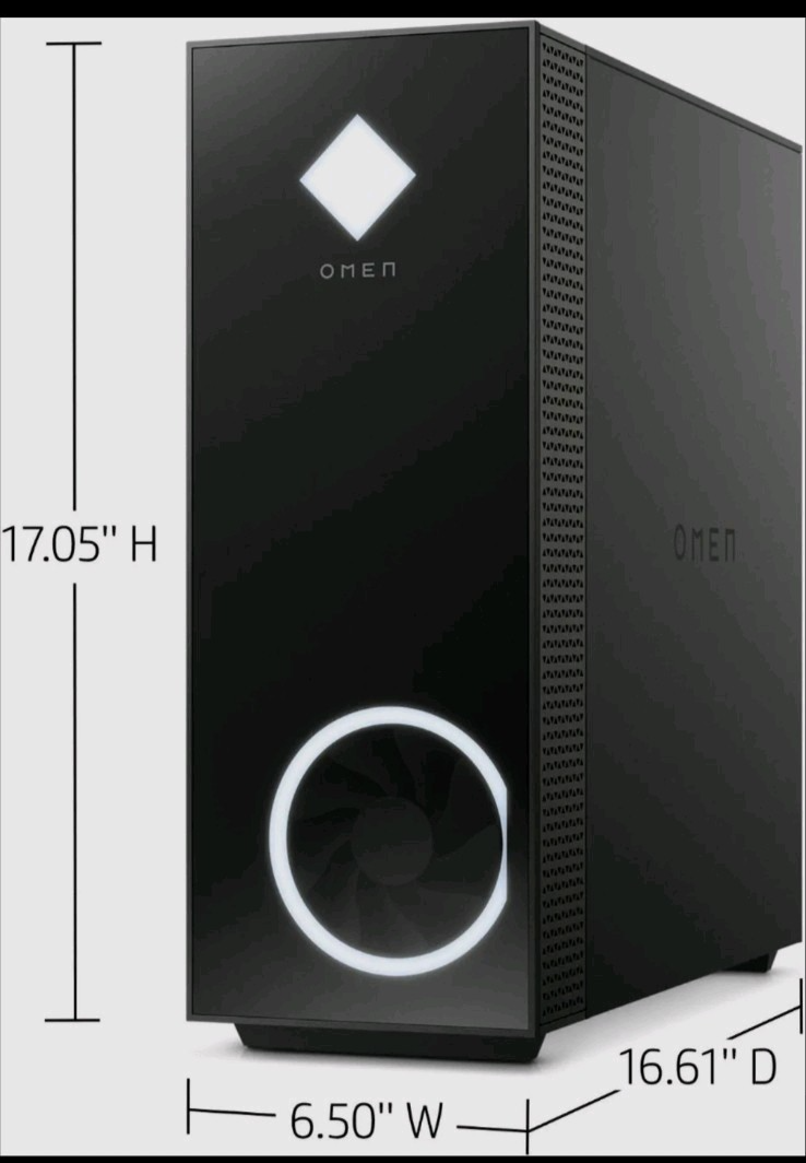 HP Omen 30L GT13-0024 Gaming PC Ryzen 7 3700X RTX 2060 16GB 1TB+