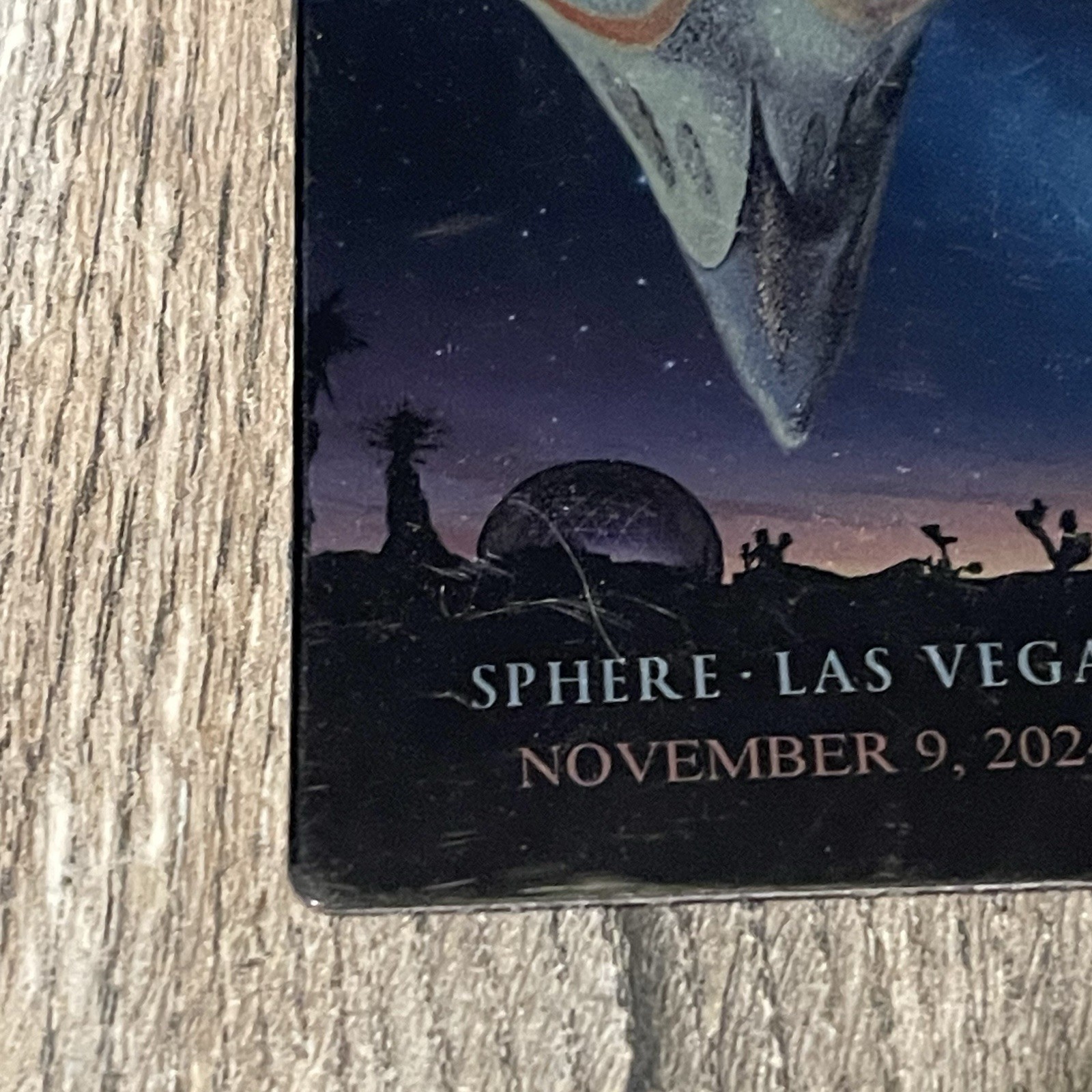 Eagles Live At The Sphere Las Vegas VIP Souvenir Ticket On The List 