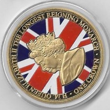 2015 Gold Plated Gibraltar crown. (94)