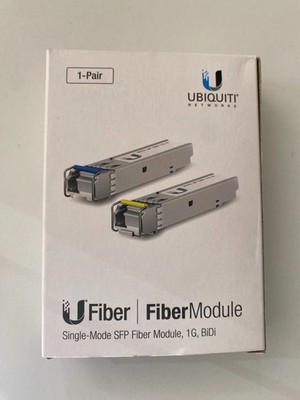Ubiquiti UF SM 1G S SFP Modul   1G BiDi Single Mode   LC Simplex   neu (Paar)