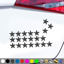 Stars Set Decal Travel Compass Nautical Star Sticker Car Truck Gift Idea Stars Set Decal Travel Compass Nautical Star Sticker Car Truck Gift Idea