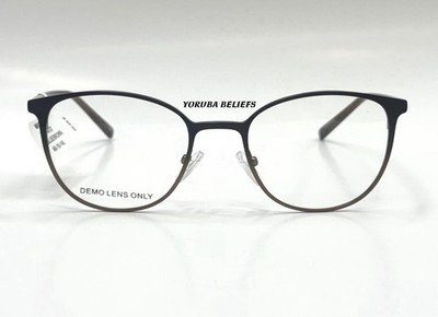 Walmart Women's Eyeglasses Frames MK09804 Blue/Brown 49-19-140 NWT $68 MSRP