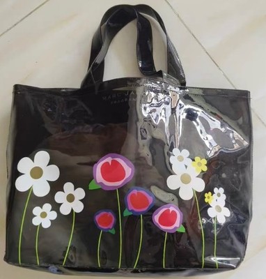 Tote Bag von Marc Jacobs Schwarz Fragrances Blumen Large Gross