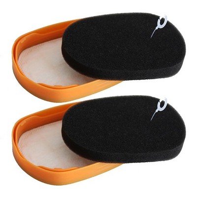 2Pack ABS+ Carbon Cotton Filter Insert For Philips Speed Pro Max FC6812 FC6813 J