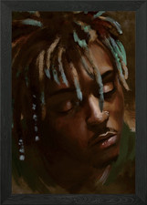 Juice Wrld Framed Wall Art Poster Canvas Print Picture