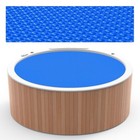 Spa and Hot Tub Cover Hot Tub Thermal Blanket, Insulated Solar 6 FT Round