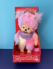 Monchhichi Tie Dye Girl, Rainbow Rare Brand New