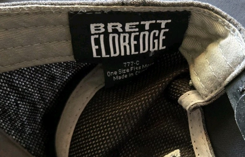 Brett Eldredge Hat Snapback Baseball Cap Gray OSFM - image 6