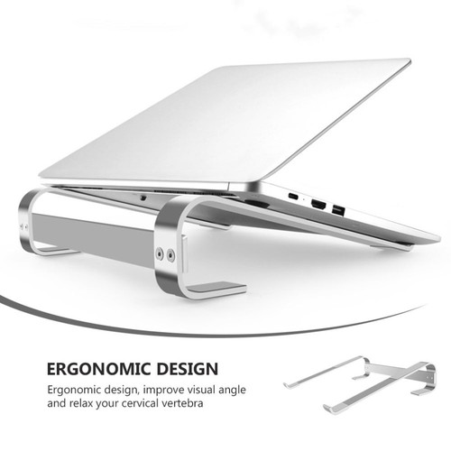 Laptopständer Aus Aluminium Tragbares Computergestell Laptop-Regal - Afbeelding 4 van 12