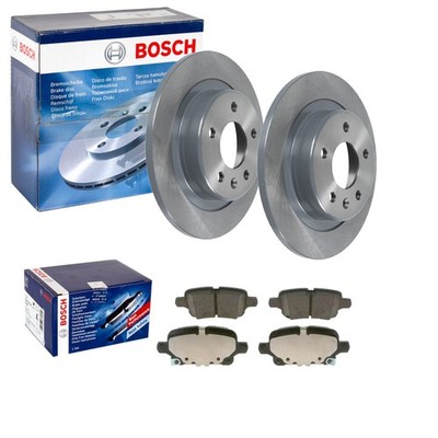 BOSCH BREMSSCHEIBEN 288mm + BELÄGE HINTEN passend für OPEL INSIGNIA B
