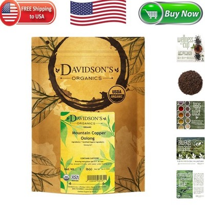 16-Ounce USDA Organic Mountain Copper Oolong Tea - A Luxurious Brew Experience