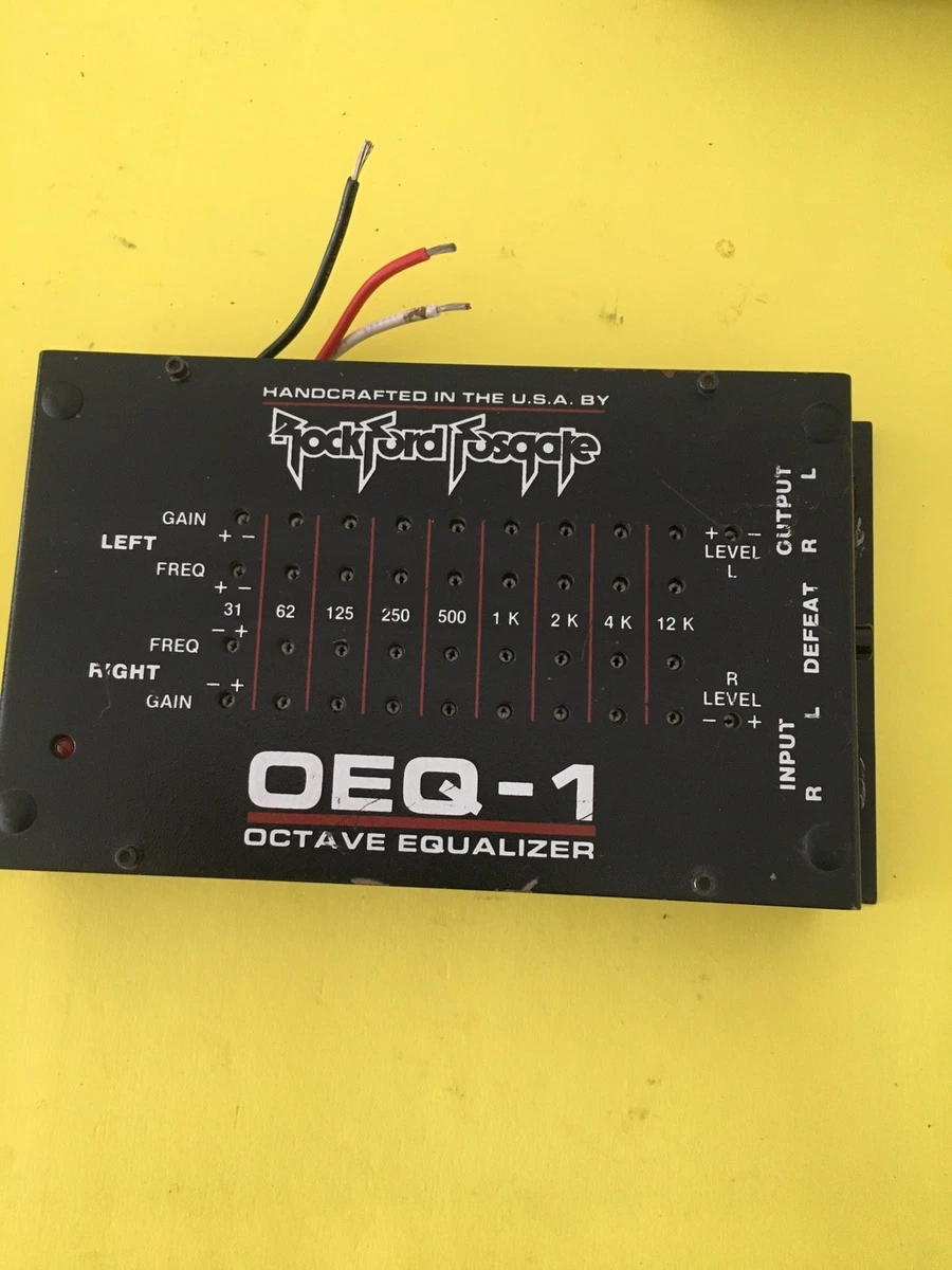 Rockford Fosgate Car Audio Signal Processors for sale | eBay
