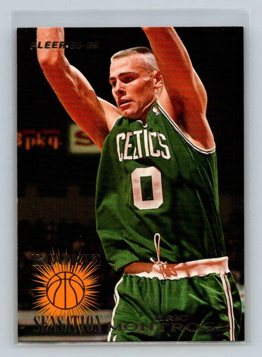 Eric Montross Basketball 1995-96 Season Sports Trading Cards