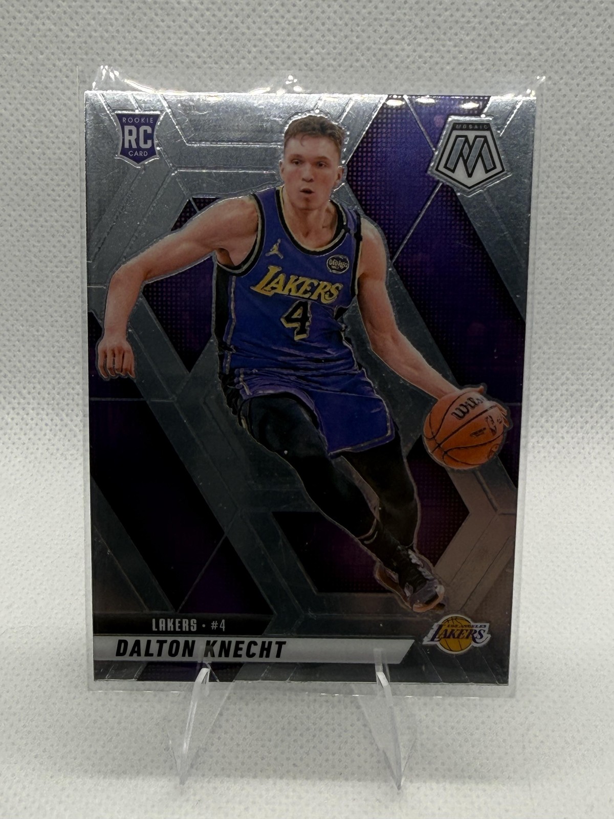 2024-25 Panini Mosaic #238 Dalton Knecht Silver