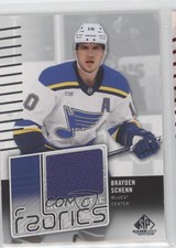 2022-23 Upper Deck SP Game Used Authentic Fabrics Brayden Schenn #AF-BS 2a6