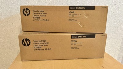 2x HP Toner K506L Schwarz für Samsung CLP-680 / CLX-6260