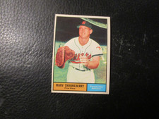 1961  TOPPS #57    MARV THRONEBERRY   ATHLETICS      EXMT