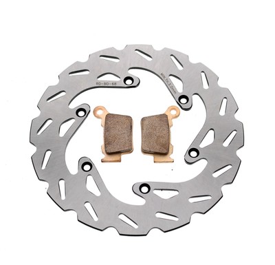 Brake Rotor & Brake Pads for KTM 350 EXC-F 2012 - 2020 Rear RipTide Brake Disc