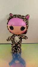 RARE 2011 Lalaloopsy Littles Cheetah Print Whiskers Lions Roar Kat's Sister 7" 
