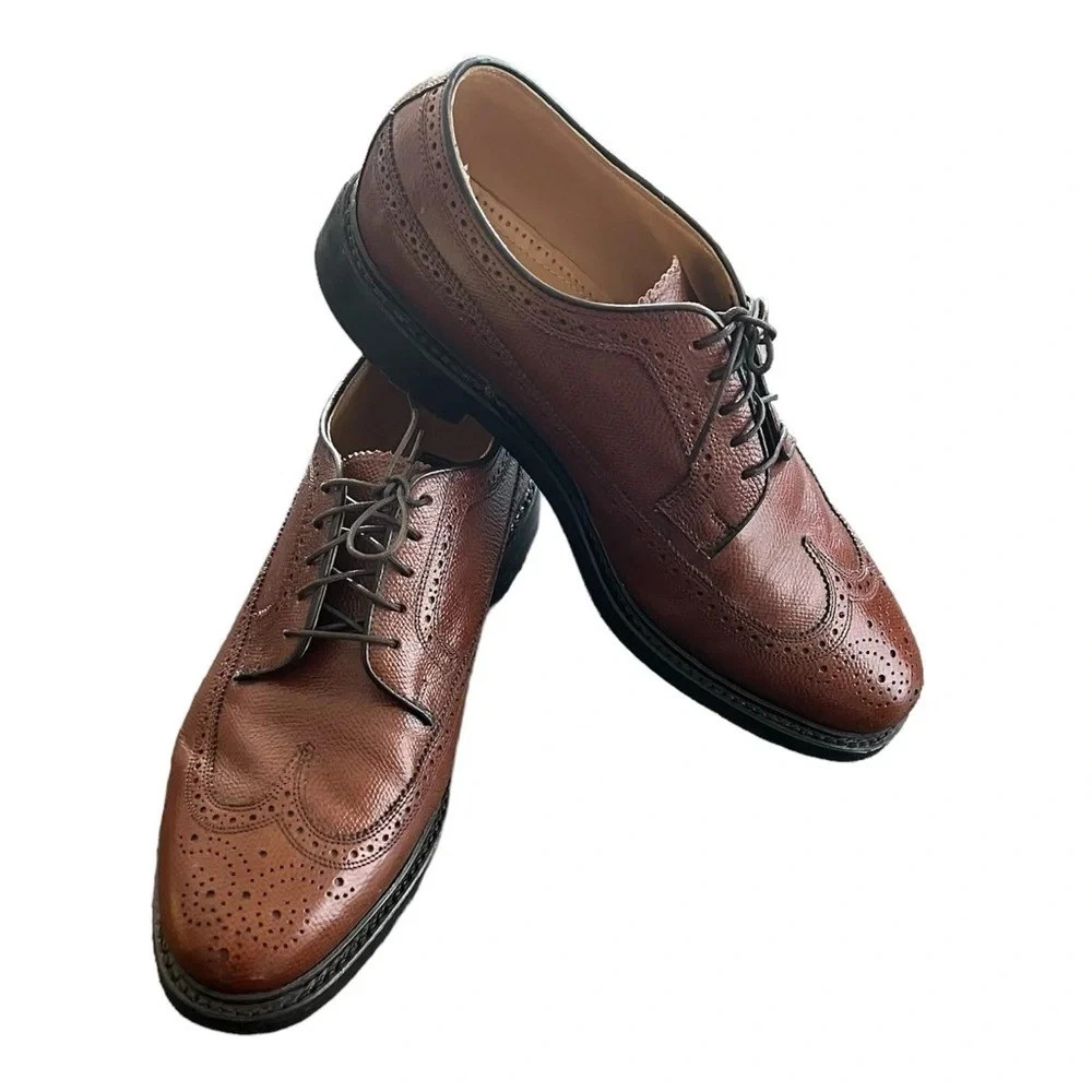 Stafford Brown Dress Shoes for Men for sale | eBay display picture 3