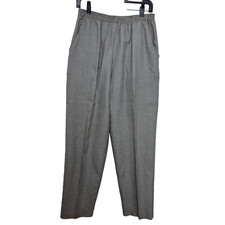 Briggs New York WOmen Dress Pants Geometric Black White Size 12 A678