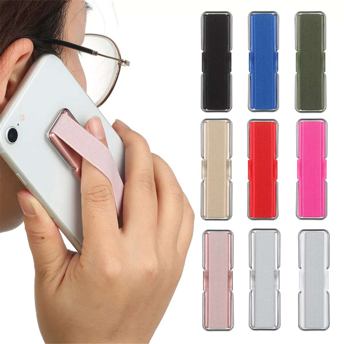 With Stand Smartphones Cell Phone Grip Finger Strap Finger Grip Phone Holder