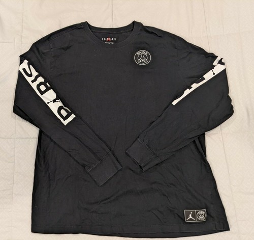 Jordan x PSG Long Sleeve T-Shirt Size 