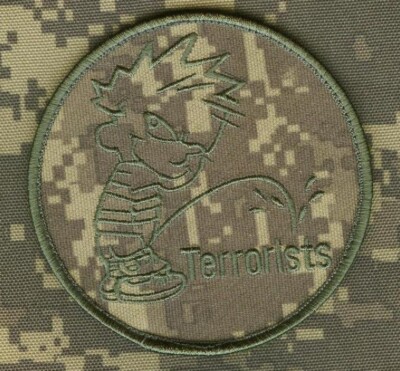Gelenk Sp Ops Task Force Jsotf-A Kabul Vêlkrö Aufnäher: Calvin Pee On Terrorists