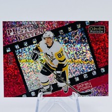 Sidney Crosby RED PIXEL 1/85 (1st Print) 💎 2023-24 OPC Platinum Photo Driven
