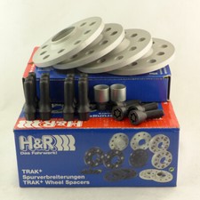 H&R Spurverbreiterung 40/40mm silber für Opel Agila Typ H-B Suzuki Swift