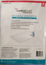 Cardinal Health Essentials Reusable Underpad – 10-Pack (Moderate Absorbency)