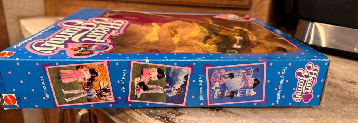 The Heart Family La Famille Douceur Mattel 1985 Boîte D'origine Complet