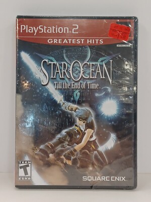 STAR OCEAN TILL the END of TIME PLAYSTATION 2 PS2 2-DISK EDITION FACTORY SEALED