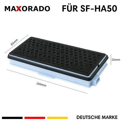 HEPA Aktivkohlefilter für Miele S5 S8 C2 C3 Staubsauger SF-AH-50 SF-HA-50 Filter