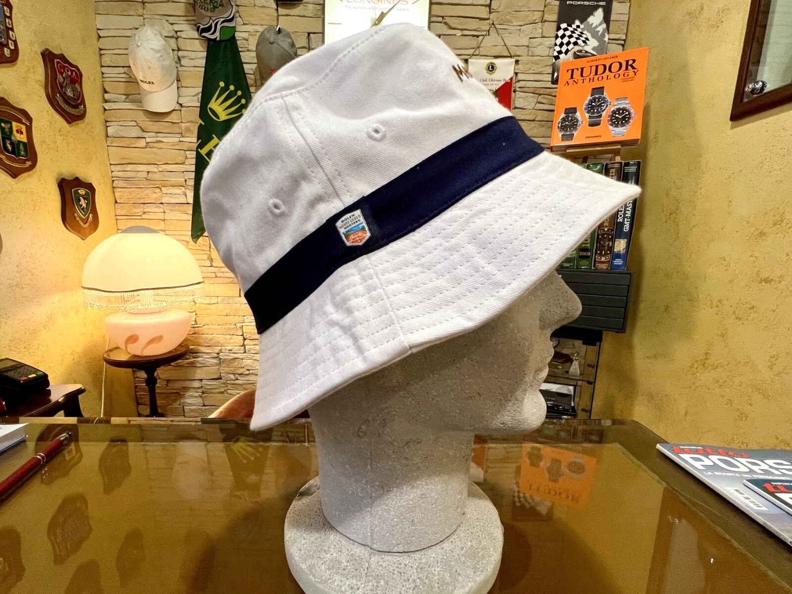 Official Masters Cappellino Rolex Cotone Bianco Originale Gadget Orologi Lusso foto 2