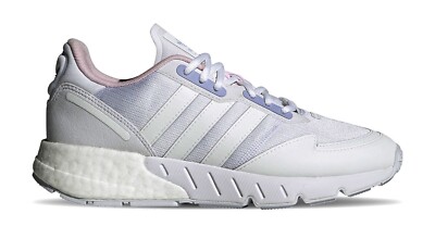 Adidas H02939 ZX 1K BOOST W Damen Women Schuhe Ultra Sneaker 36 40  Weiß Silber