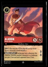 Disney Lorcana The First Chapter Aladdin Heroic Outlaw Non Foil 104/204