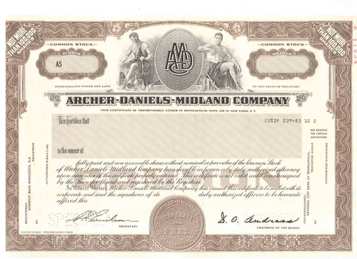 Archer - Daniels - Midland Company ADM