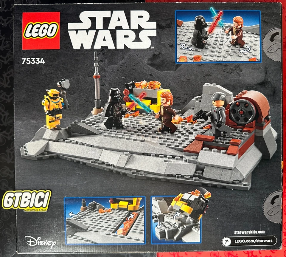 LEGO STAR WARS `` OBI-WAN KENOBI vs DARTH VADER ´´ Ref 75334 NUEVO A ESTRENAR - Imagen 2 de 2