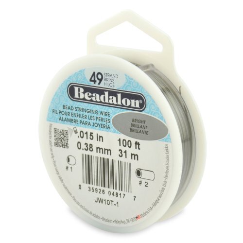 Beadalon Elastikschnur – 1,0 Mm Durchmesser, Transparent, 25 M Rolle, Für Schmuckbasteln & DIY