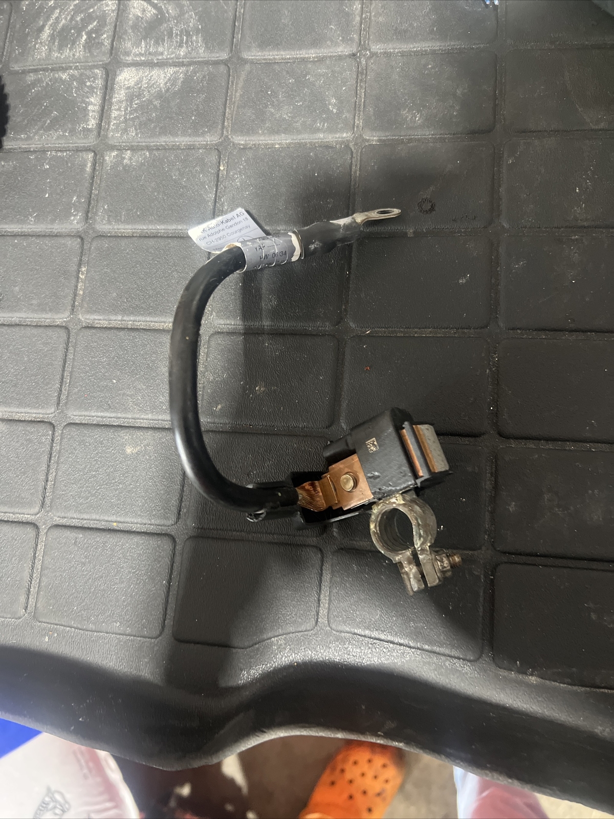 0814 Mercedes W204 C300 C250 C350 Negative Battery Terminal Cable Wire