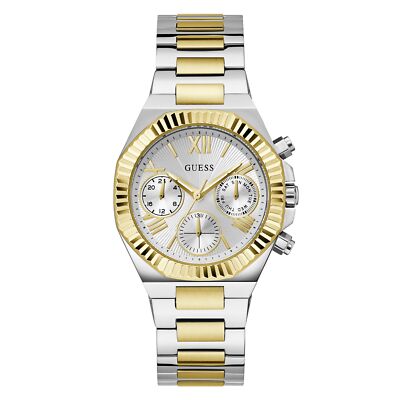 Guess Collection Tank Orologio da donna in acciaio inossidabile Swiss Made con quadrante azzurro 6 - Italia