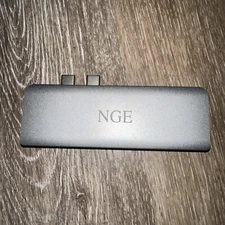 NGE 8 IN 1 ALUMINUM ALLOY TYPE-C ADAPTER USB CHARGING, USB C TO HDMI, SD/TF CARD