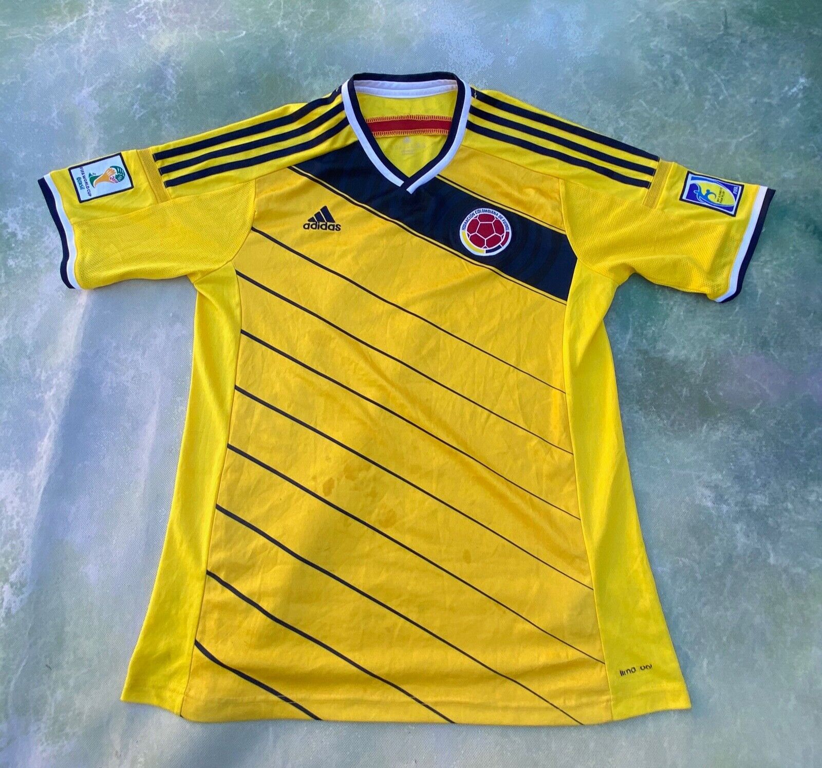 2014 world cup colombia jersey