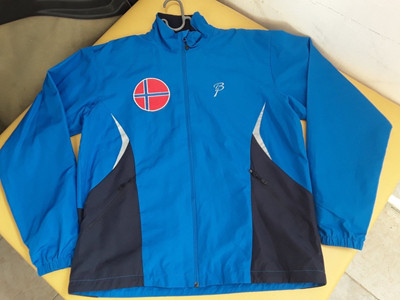 (No. 1965 ) BJORN DAEHLIE ODLO M L NORWAY BRAND TEAM FLAG men jacket 1